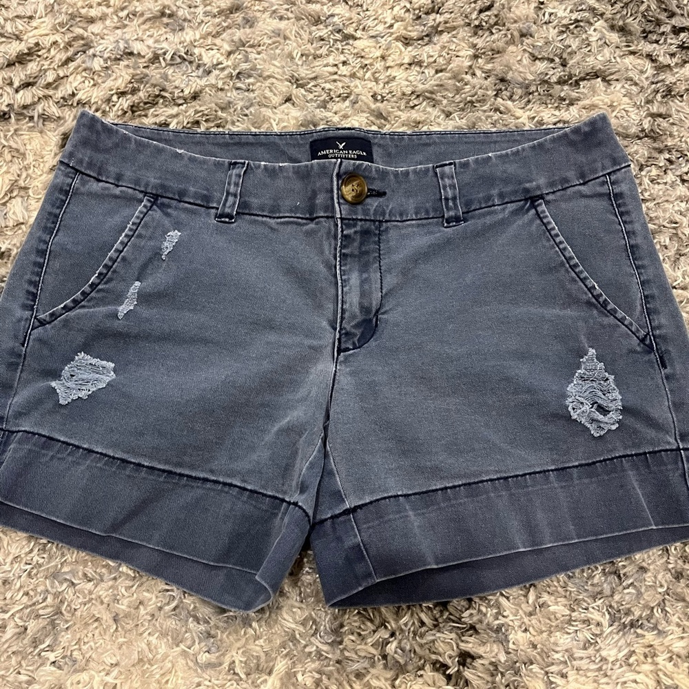 American Eagle Stretch Denim Shorts